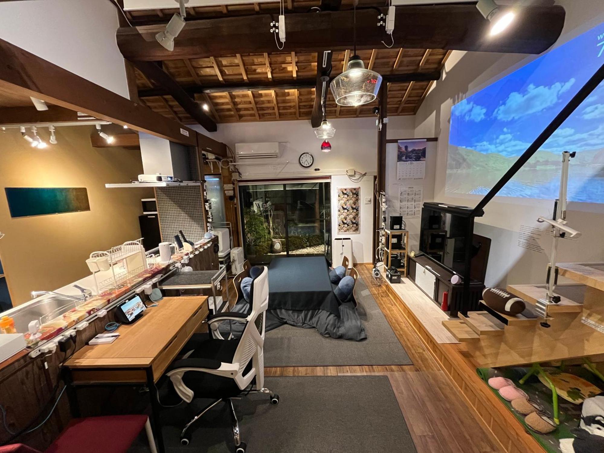 Villa Nishijin No Sato 西陣之郷 -100 Yrs Smart & Sustainable Ai Arthouse With 10Gbps Wifi - Kioto Exterior foto