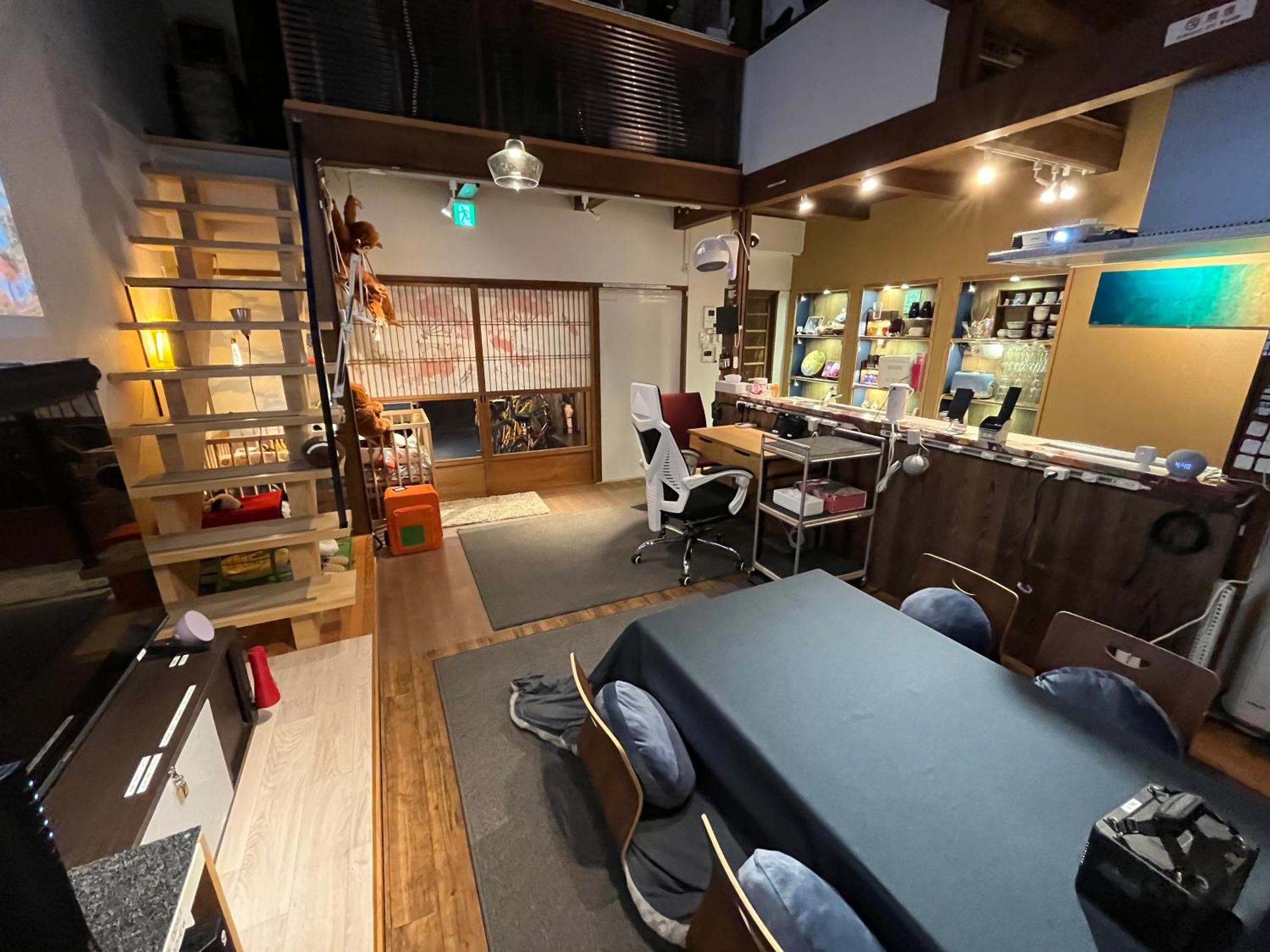 Villa Nishijin No Sato 西陣之郷 -100 Yrs Smart & Sustainable Ai Arthouse With 10Gbps Wifi - Kioto Habitación foto