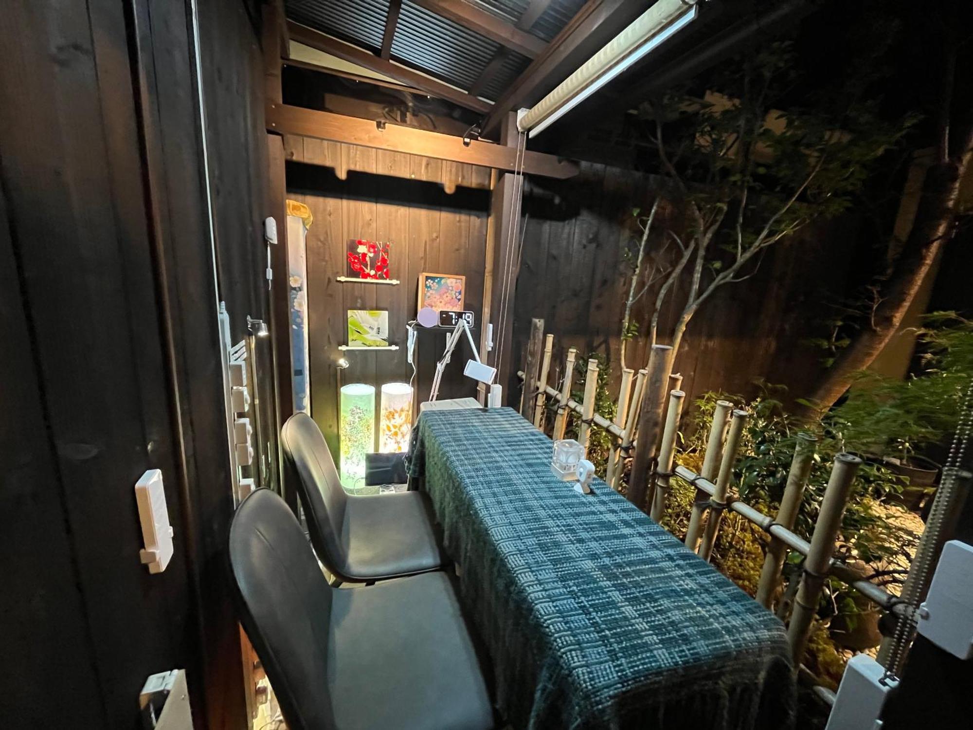 Villa Nishijin No Sato 西陣之郷 -100 Yrs Smart & Sustainable Ai Arthouse With 10Gbps Wifi - Kioto Habitación foto